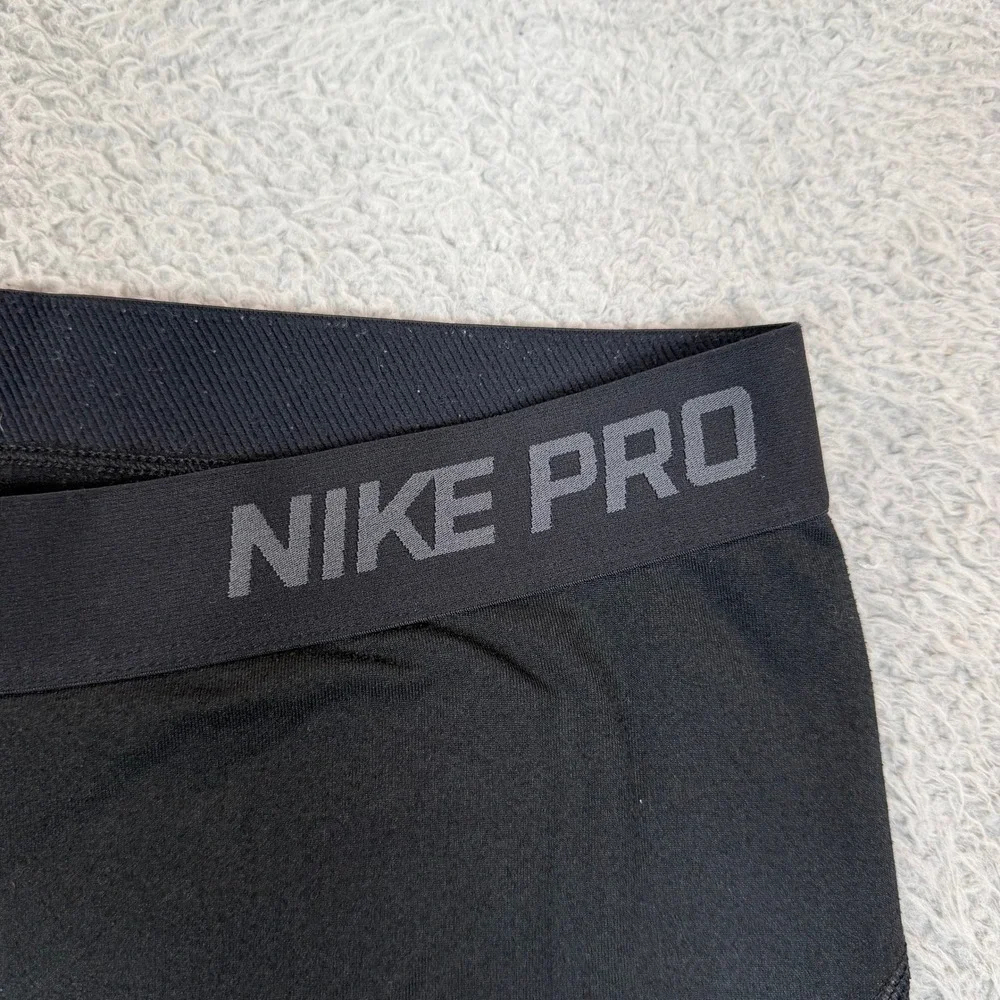 Nike Pro Dri-FIT Womens XL Black Athletic Leggings Training Tights RN56323